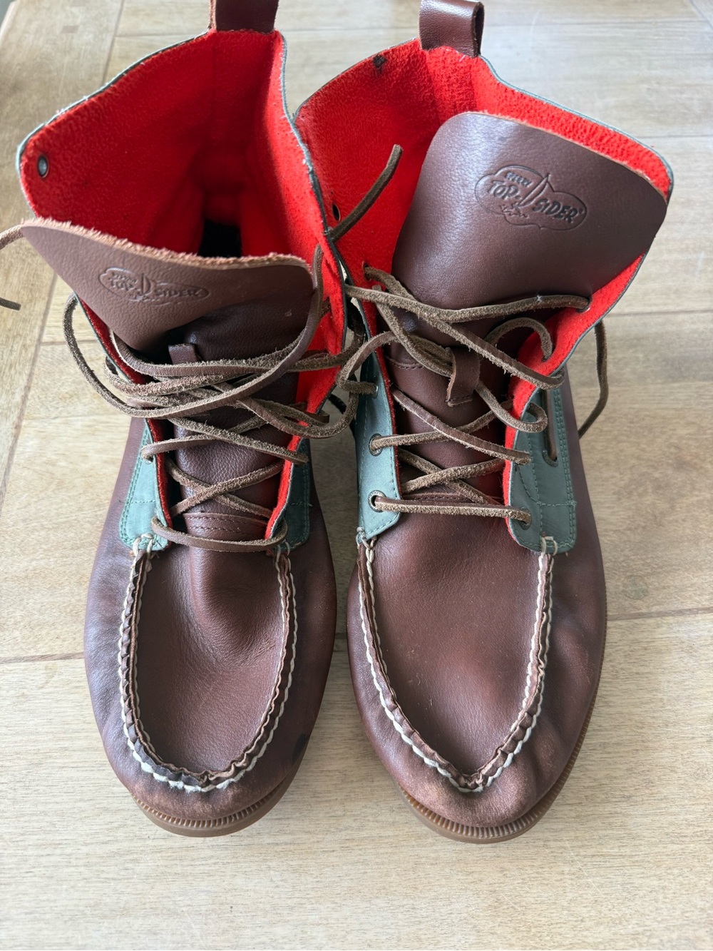 Vintage Sperry Top Sider Leather Boot